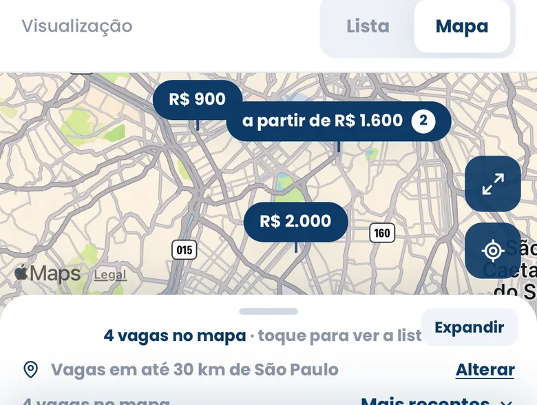 Openings on the map: Time Link app showing shifts from R$ 900 to R$ 2,000 in São Paulo